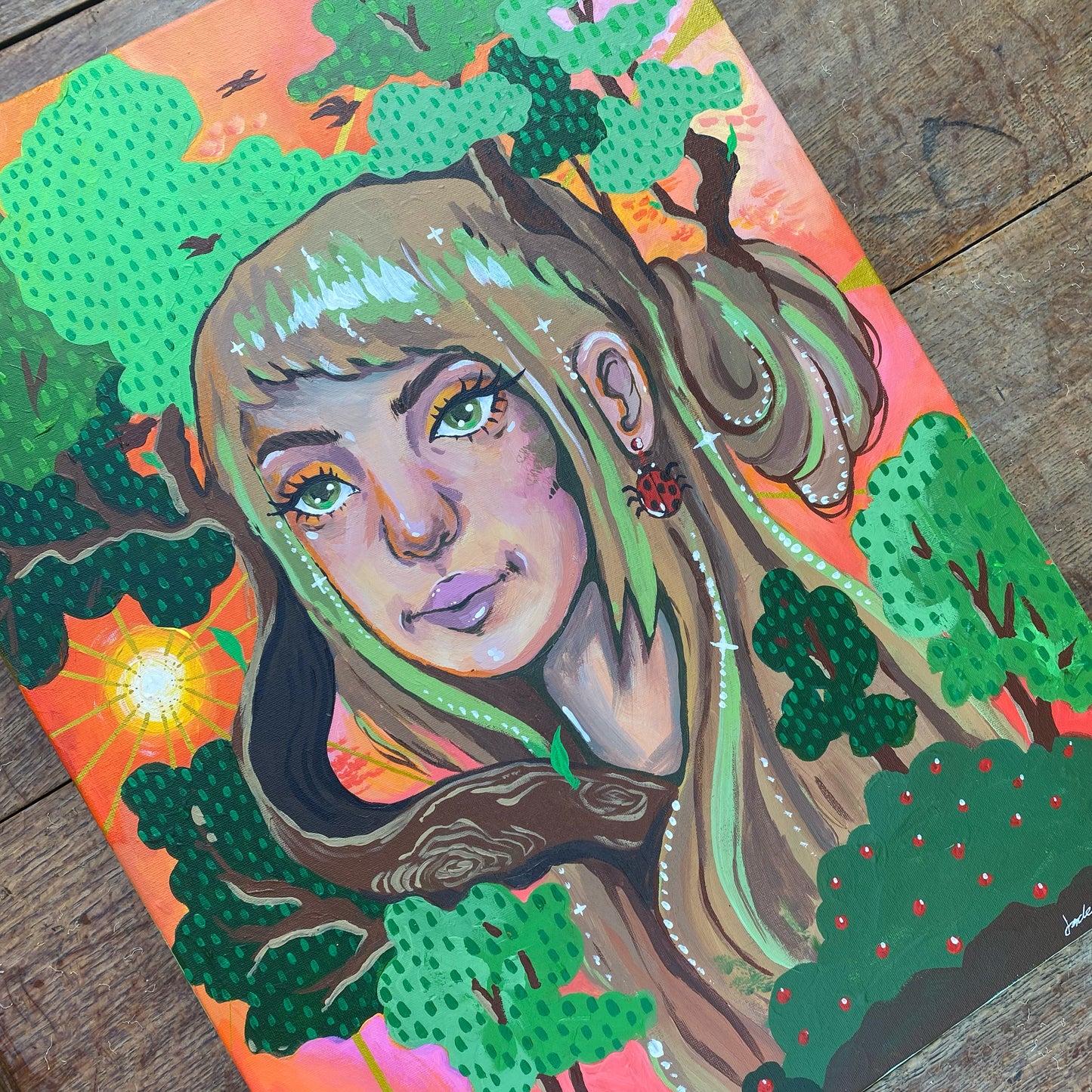 Sublime Acrylic Painting