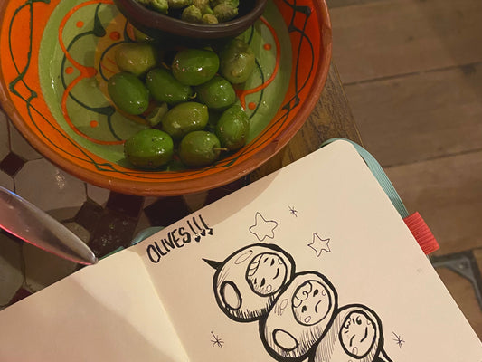 Plein Air... Olives?