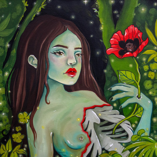 Hollow Oil Painting