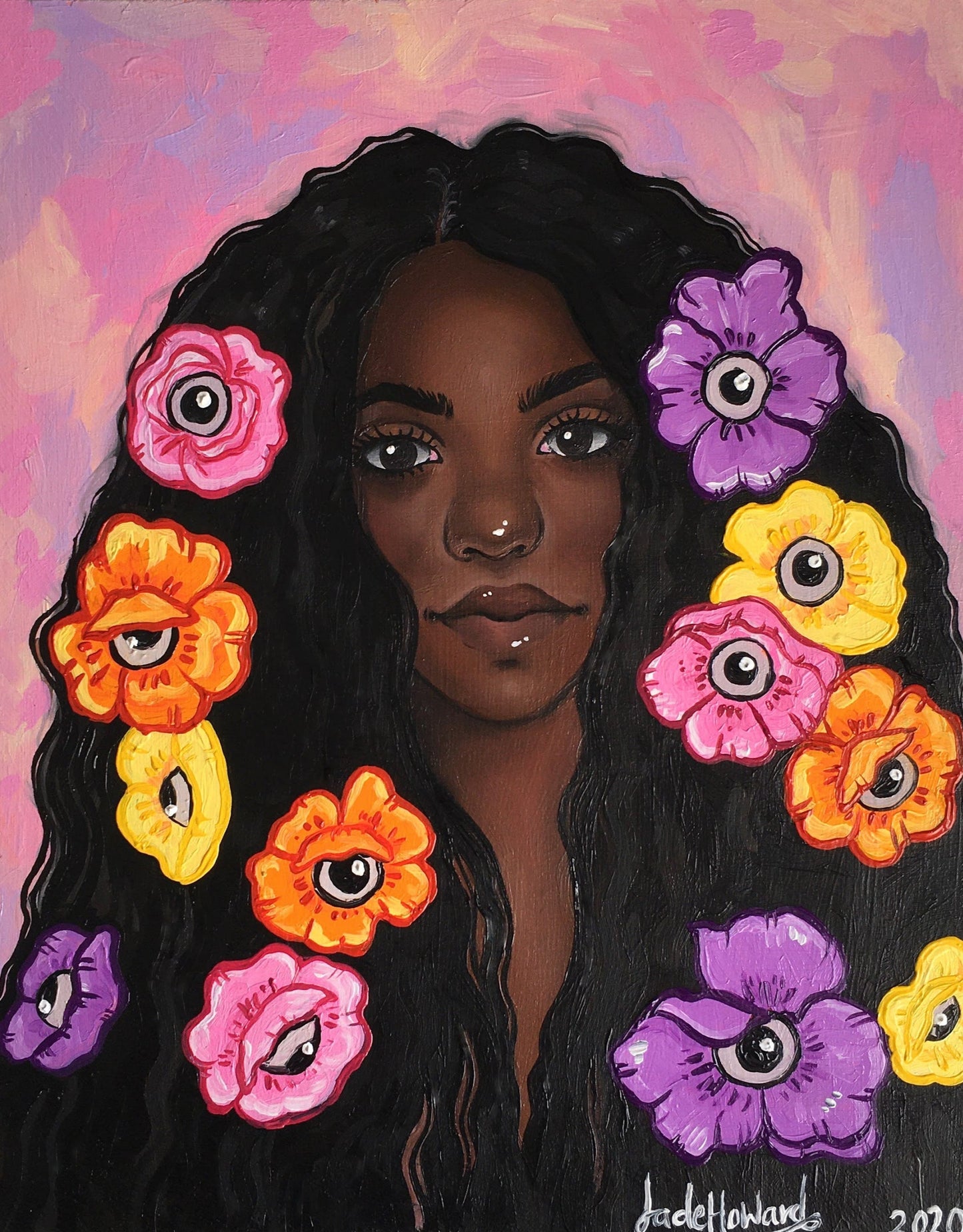 Bouquet Oil Painting