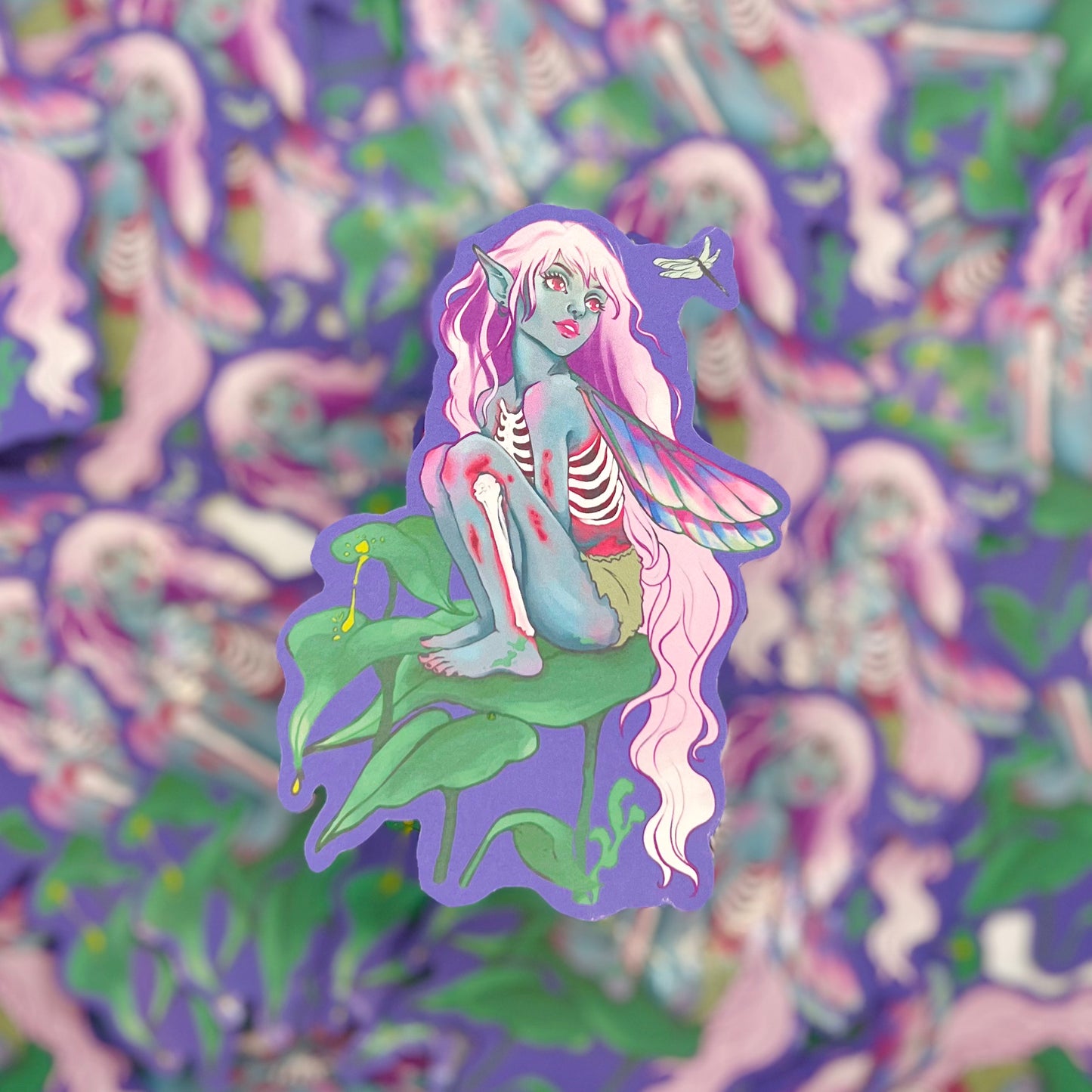 Zombie Fairy Sticker