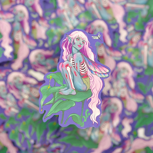 Zombie Fairy Sticker