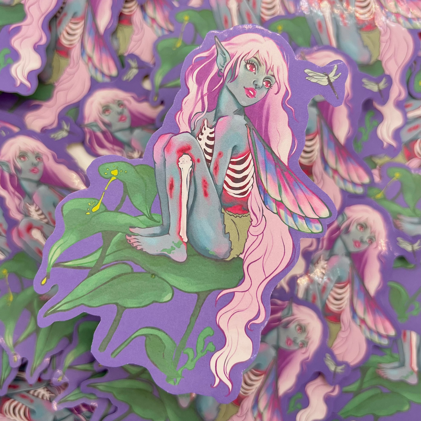 Zombie Fairy Sticker