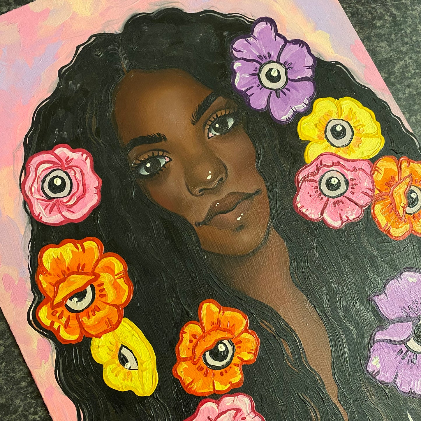 Bouquet Oil Painting