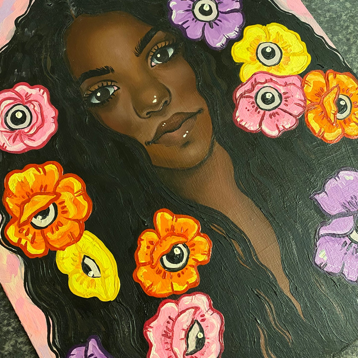 Bouquet Oil Painting